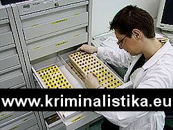 Sbírka střel z neobjasněných trestných činů