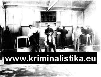 Antropometrické policejní pracoviště