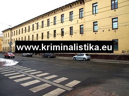 Dnešní pohled na bývalou soudní budovu na ulici Cejl