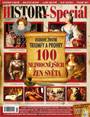 V roce 2009, zhruba rok po svém ročním působení na české mediální scéně vydává titul HISTORY revue svůj první vlastní SPECIÁL. Stejně jako v případě pravidelných čísel HISTORY revue také HISTORY revue SPECIÁL, který vychází dvakrát ročně na jaře a na podzim, zpracovává zajímavé téma atraktivním způsobem. Jeho prostřednictvím i Vy vstoupíte do dějin. 