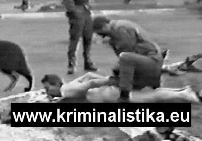 Poutání zajatého vězně