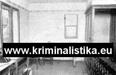 Kancelář, ve které byla zavražděna Grujbárová