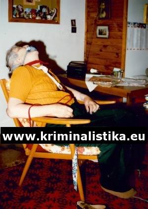 Poloha usmrcené ženy