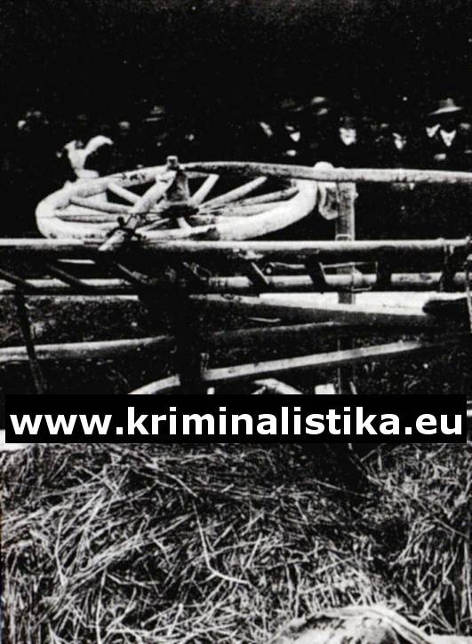 detail místo činu vraždy